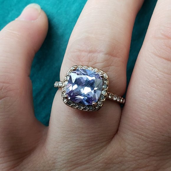 2/10$ Purple square ring - Picture 3 of 7